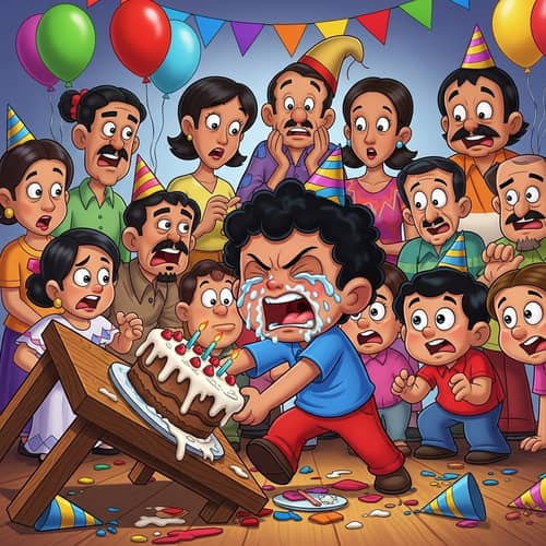 7th Birthday Chaos: A Vibrant Fiesta