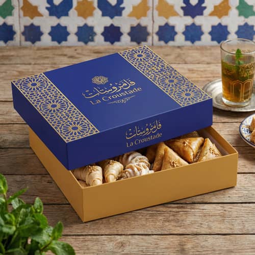 La Croustade: Moroccan Pastry Box in Two Colors La Croustade: Moroccan Pastry Box in Two Colors