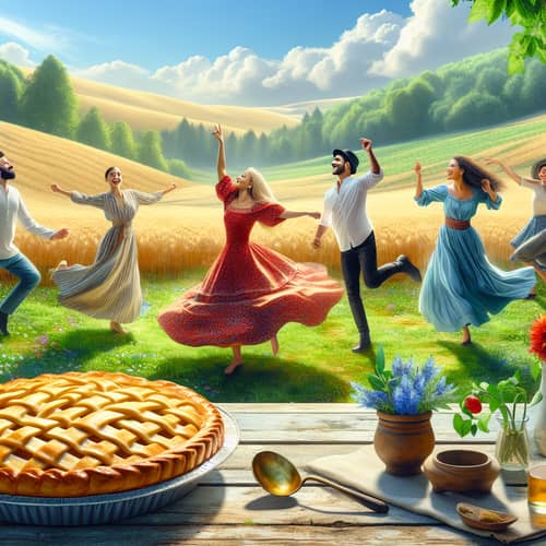 Dancing in the Fields: Celebrate with Joy and Pie