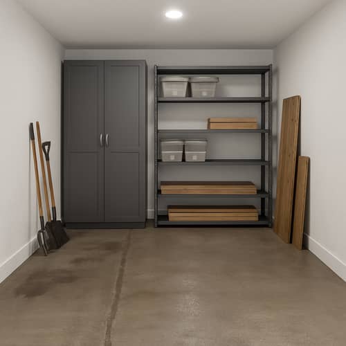 Home Renovation: Ceiling, Lighting, Cabinets, Shelves