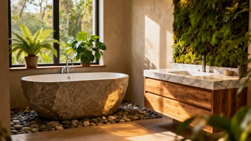 Stunning Biophilic Bathroom Design Ideas Stunning Biophilic Bathroom Design Ideas