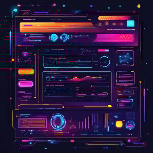 Futuristic Chatbot UI Design: Sleek & Minimalistic