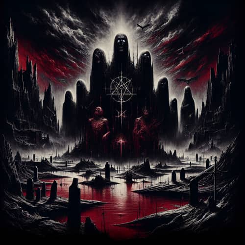 Thrash Metal Album Cover | Dark, Ominous, Apocalyptic Themes
