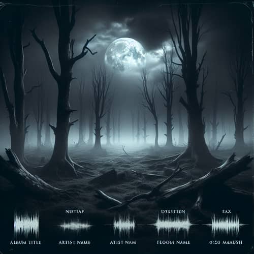 Disturbing Forest Album Art | Eerie & Chilling Cover Design