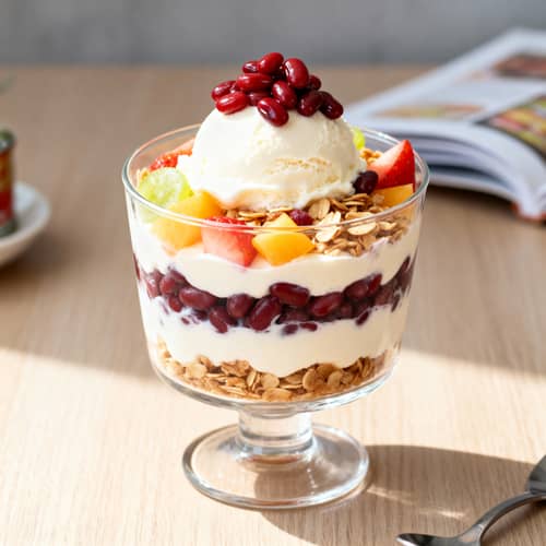 Vibrant Dessert Parfait Recipe - Modern Asian Style Vibrant Dessert Parfait Recipe - Modern Asian Style