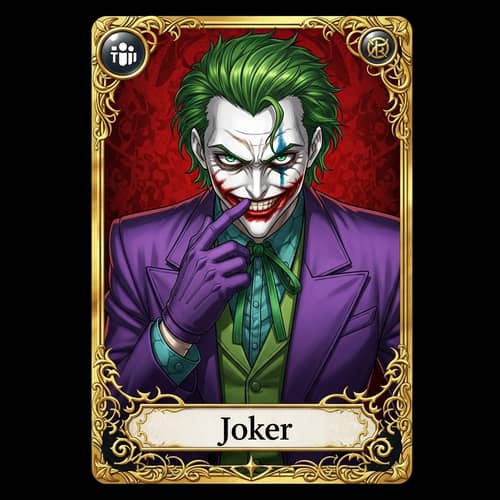 Anime Joker Card for Teams Profile Picture