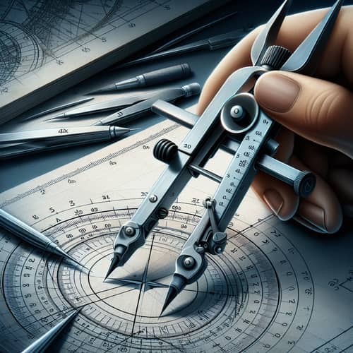 Dividing a Line Segment with Compass | Learn Geometry Basics