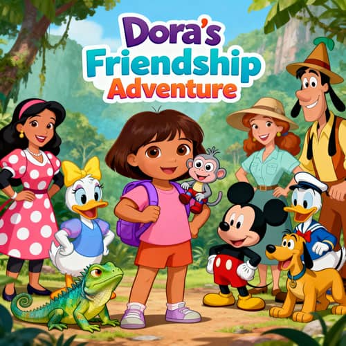 Dora's Friendship Adventure: Explore Together