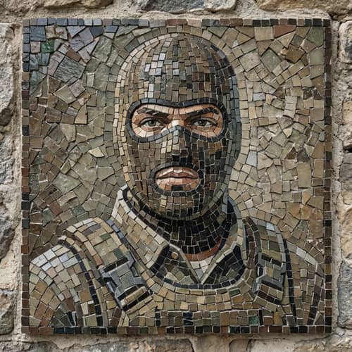 Mosaic Art of Counter-Strike 2 Terrorist Skin Mosaic Art of Counter-Strike 2 Terrorist Skin