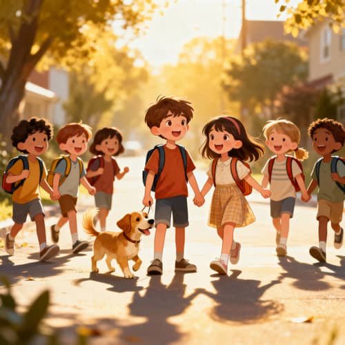 Neighborhood Adventure for Kids and Their Dog Neighborhood Adventure for Kids and Their Dog