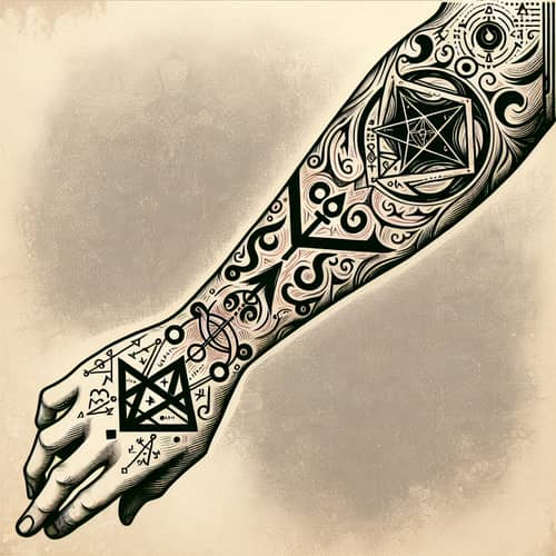 Magic Sigil & Alchemy Tattoo Designs