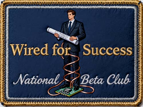 Wired for Success Beta Club Patch