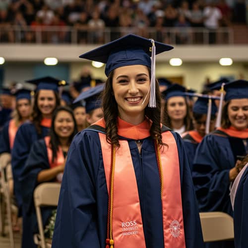Graduation at Ross University Veterinary School