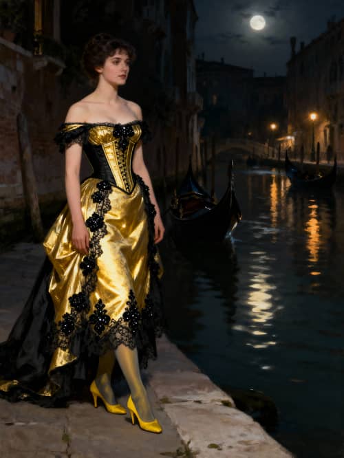 Venice Carnival 1800: Imperial Style Elegance Venice Carnival 1800: Imperial Style Elegance