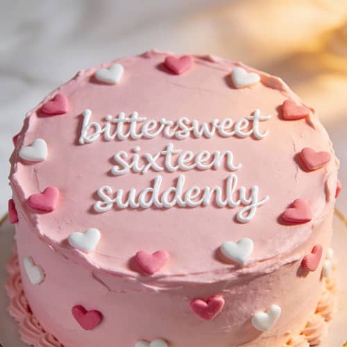 Bittersweet Sixteen Pink Round Cake Recipe