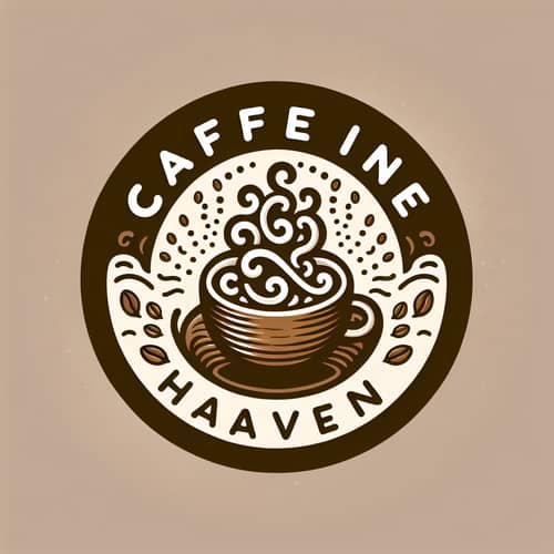 Caffeine Haven: Modern & Cozy Coffee Shop Logo Design