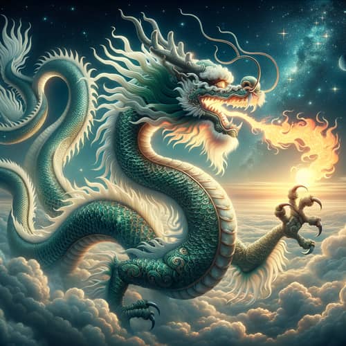 Majestic Chinese Dragon: Ancient Cultural Artistry