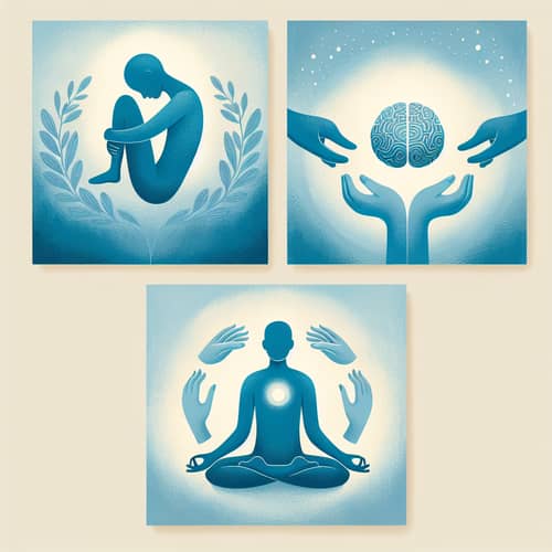Self-Compassion Graphics: Self-Kindness, Common Humanity, Mindfulness