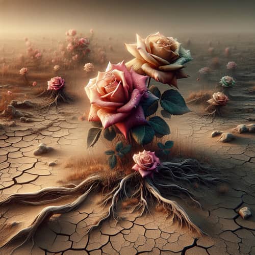 Scientific Approach to Horticulture: Resilient Roses Thriving in Drought