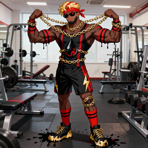 Contagious Lightning Champion: Anime Supervillain