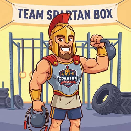 Spartan Mascot for Your CrossFit Box Spartan Mascot for Your CrossFit Box
