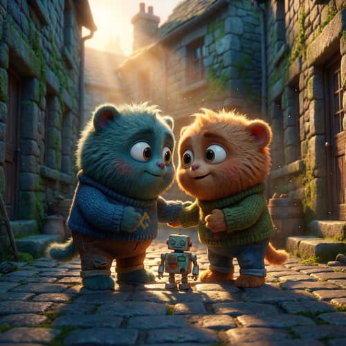 Stunning Pixar-Style 3D Animation Stunning Pixar-Style 3D Animation