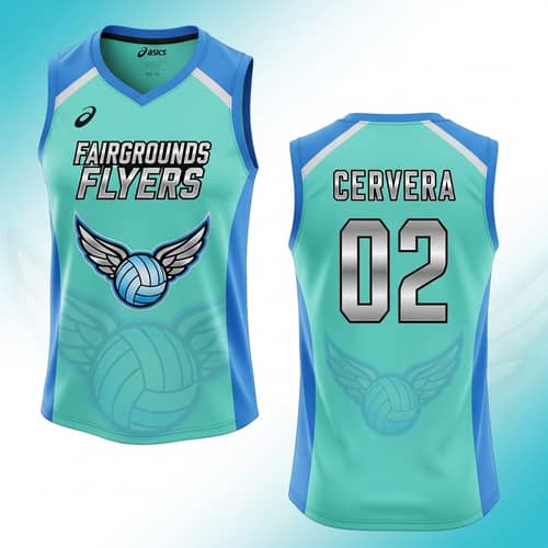 Custom Jersey Design for Fairgrounds Flyers