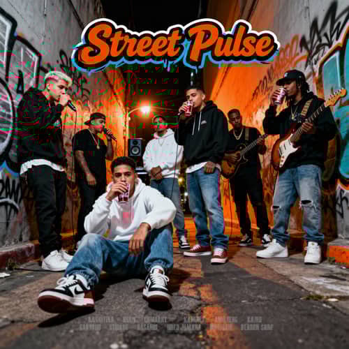 Urban Hip-Hop Album Cover Design Urban Hip-Hop Album Cover Design