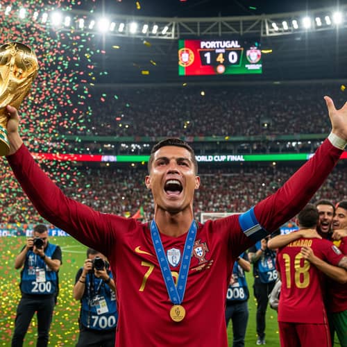 Ronaldo's World Cup Triumph with Portugal