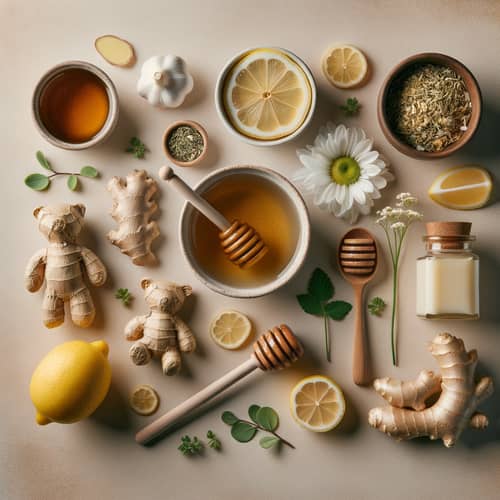 Soothing Natural Ingredients for Healthy Throat | Wellness Theme