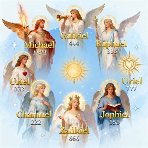 Archangels Names and Numbers | Discover Their Significance Archangels Names and Numbers | Discover Their Significance