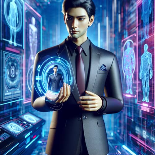 Virtual Boyfriend: Join the Futuristic B-Game Adventure