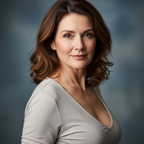 Attractive 50-Year-Old Woman in 4K