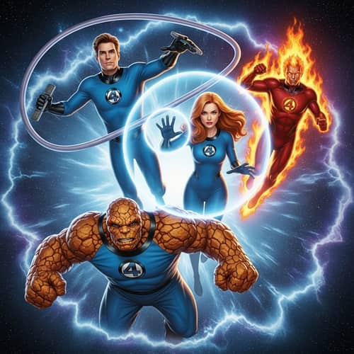 The Fantastic Four: Marvel's Iconic Superheroes