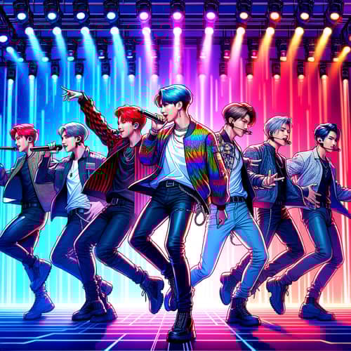 BTS: Energetic Dance Routine by Global Pop Band