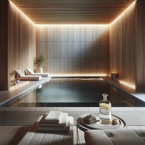 Minimalistic Private Spa | Peaceful Retreat Design