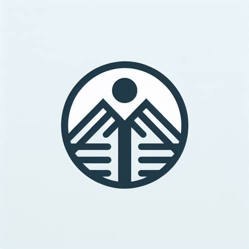 Minimalist Company Logo Design | Clean Lines & Negative Space