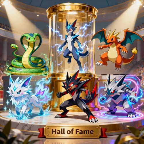 Next Pokémon Designs: Hall of Fame Collection Next Pokémon Designs: Hall of Fame Collection