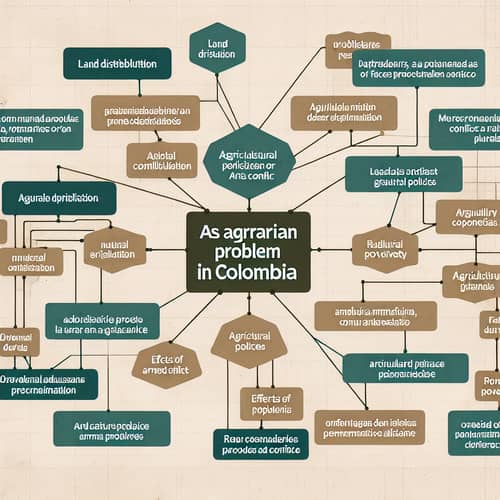 Agrarian Problem in Colombia: Mapping Land Distribution, Rural Poverty, Policies & Conflict Effects