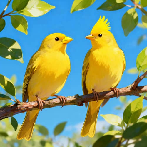 The Brightest Yellow Birds: A Color Showcase The Brightest Yellow Birds: A Color Showcase
