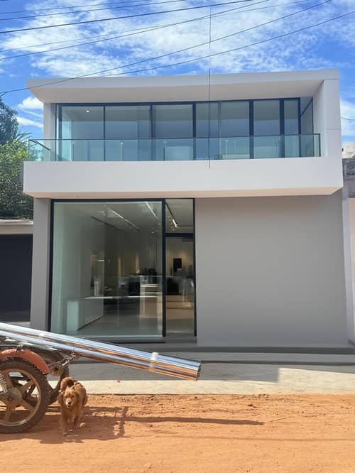 Modern Facade Design for Business Houses