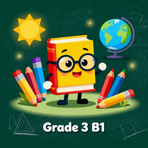 Engaging Grade 3 B1 WhatsApp Group Icon Design