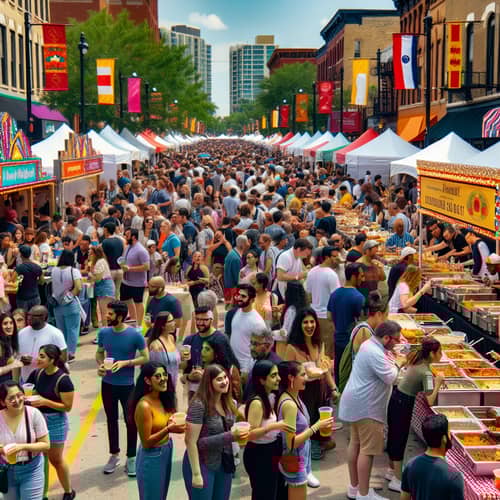Midwestern City Food Festival: Diverse Fairs & Delicious Eats