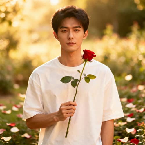 Man Holding Rose: A Symbol of Love and Beauty