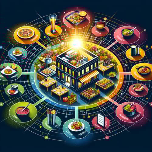 Restaurant Organization Infographic Design