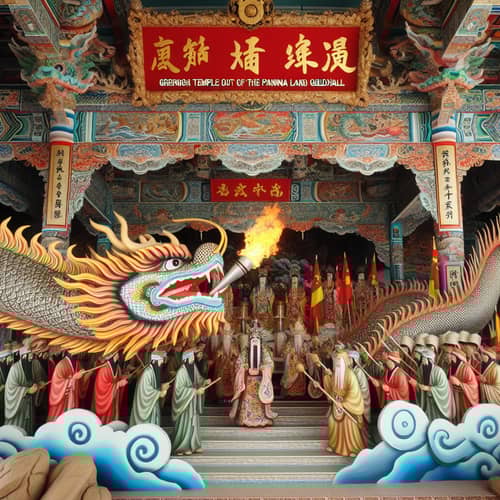 4th Sea and Land Patrol Cultural Event at Mazu Temple, Hainan Guildhall