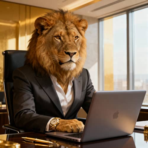 Business Woman as a Lion: Empowerment in the Office Business Woman as a Lion: Empowerment in the Office