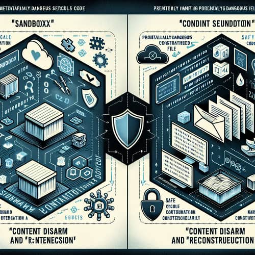 Cyber Security Techniques: Sandboxing vs. Content Disarm and Reconstruction