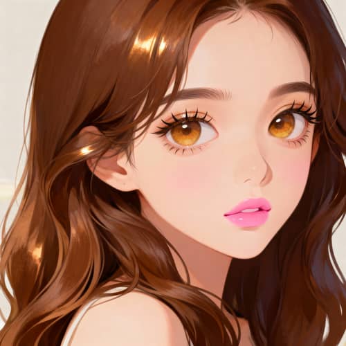 Stunning Digital Illustration of a Girl Stunning Digital Illustration of a Girl