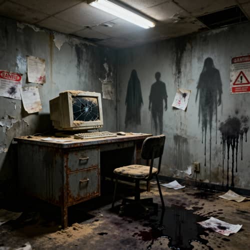 Abandoned Laboratory: A Haunting Space of Silence